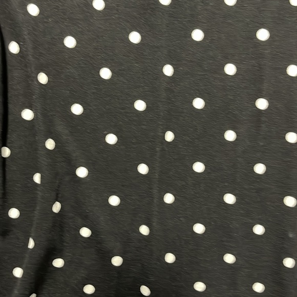 OLD navy black and white polkadot, dress size small - Picture 2 of 5